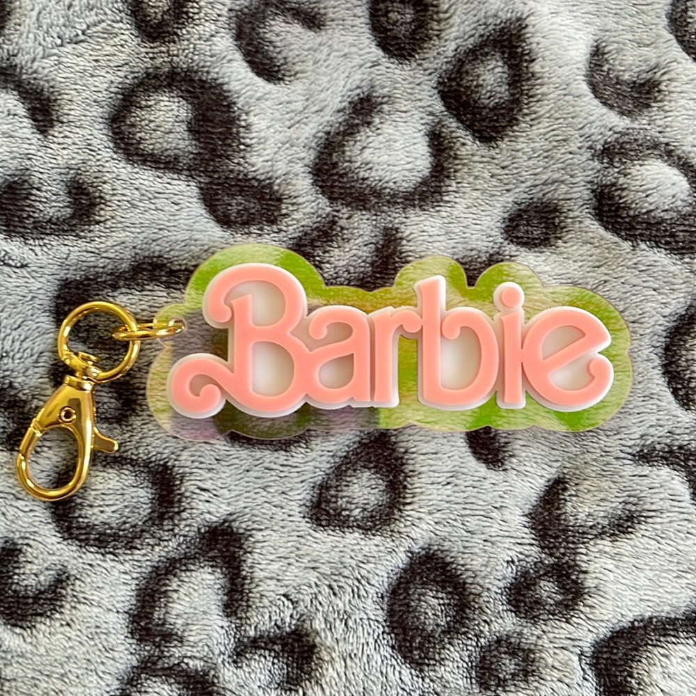 NWOT Stoney clover Barbie keychain